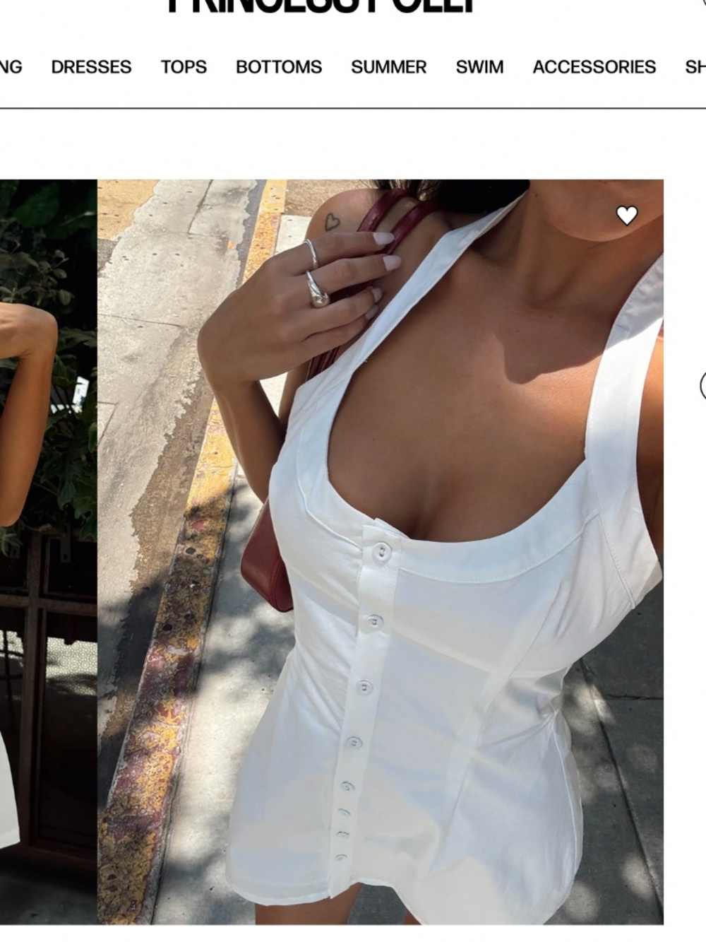 Princess Polly Mallorie Halter Mini Dress